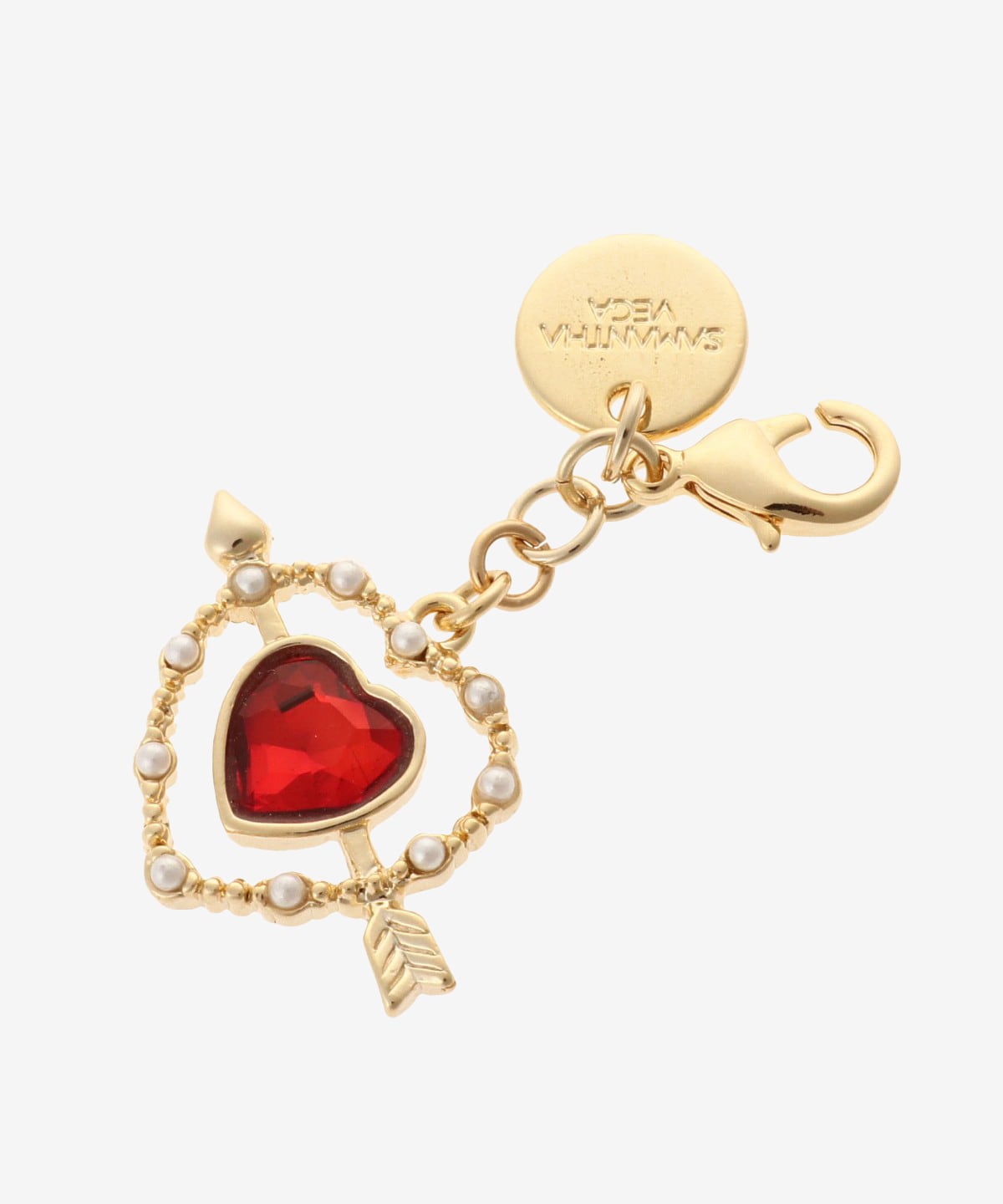 ハートアローファスナートップ(FREE ホワイト): SAMANTHAVEGAサマンサ