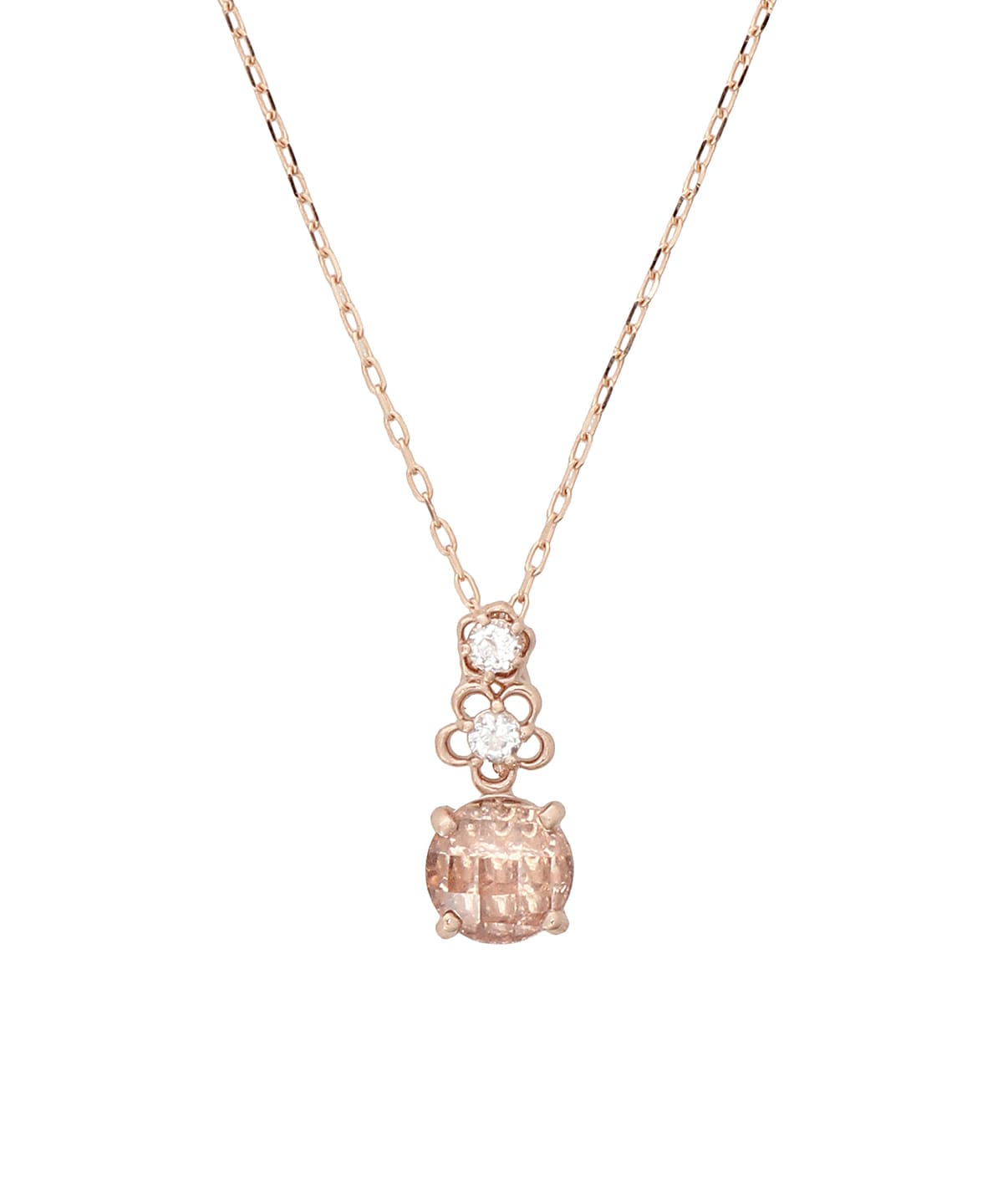 K10 PG トゥインクル ネックレス(40cm K10 PG): Samantha Tiara