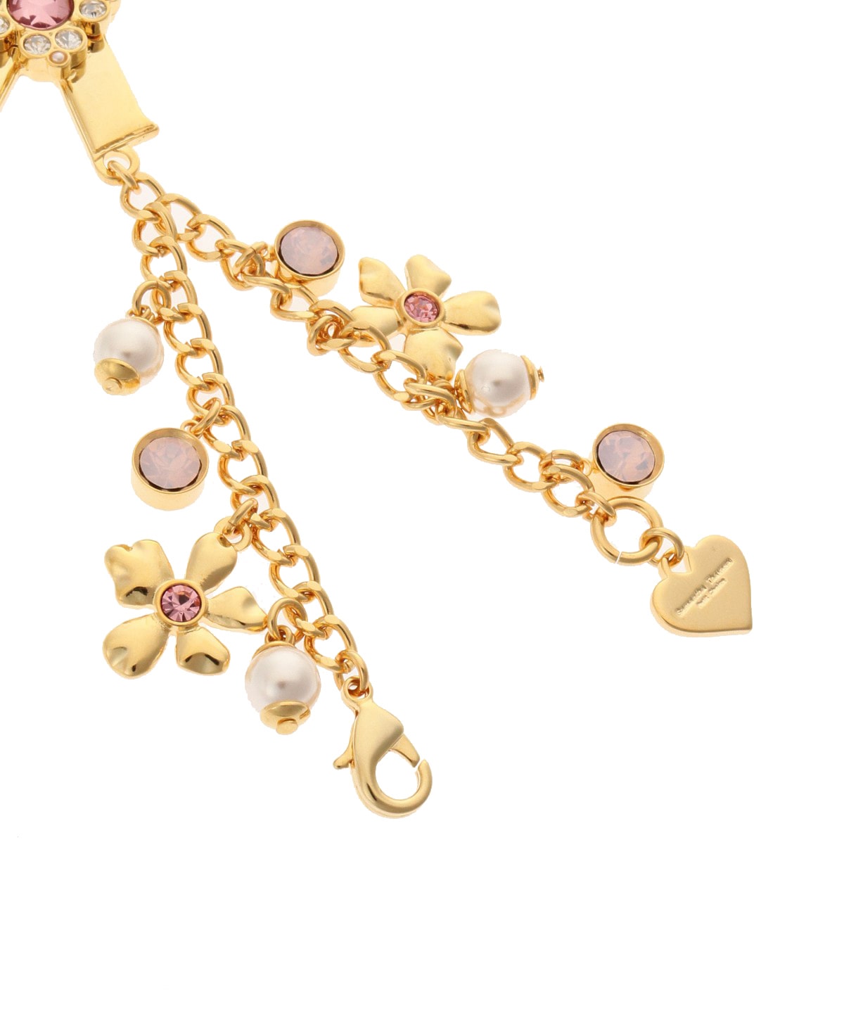 カラーストーンイニシャル バッグチャーム K(FREE ゴールド): Samantha