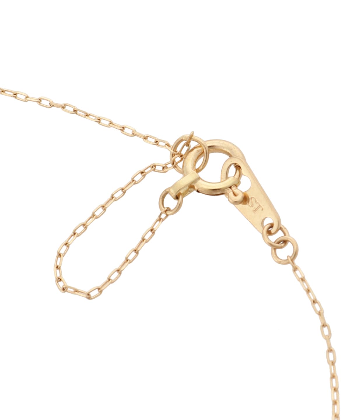 K18 YG 一粒ダイヤモンドネックレス(中)(40cm K18 YG): Samantha