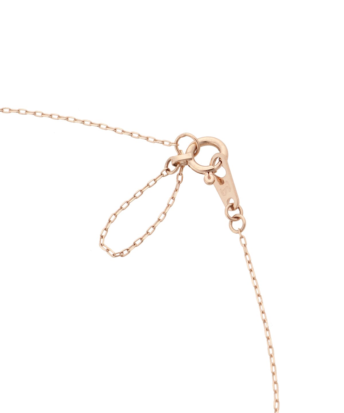 K10 PG ハートガーランドネックレス(40cm K10 PG): Samantha