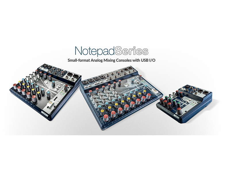 Buy sasku Soundcraft NOTEPAD-8FX; 8CH DESKTOP MIXER W/ USB, 3 BAND