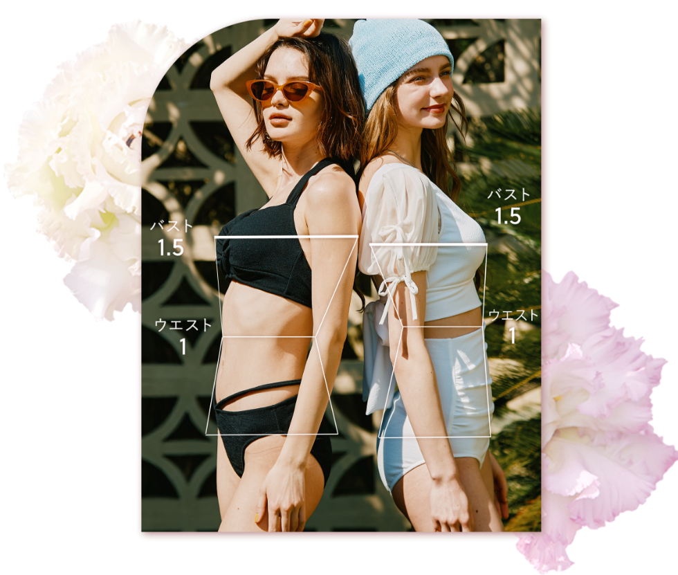 ピーチジョンとサンアイリゾートのコラボ水着、ナイスバディブラ新作水着