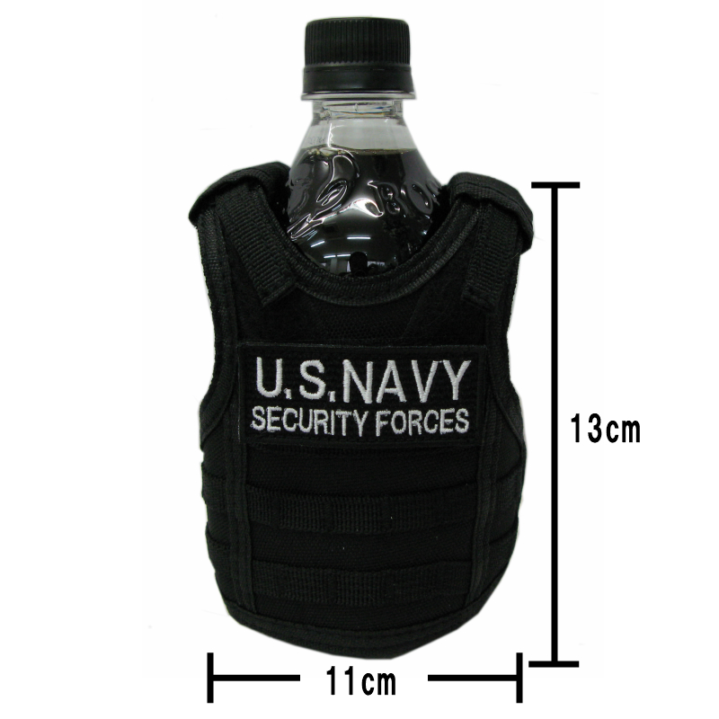 アメリカ海軍警備隊 ミニボディアーマー 選べるミニネームタグ付