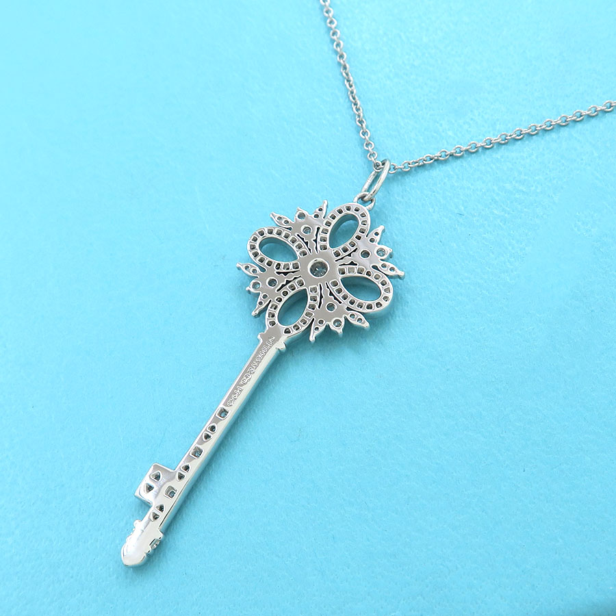 ビクトリアキーチャームダイヤネックレス/ミディアム/質屋 さのや