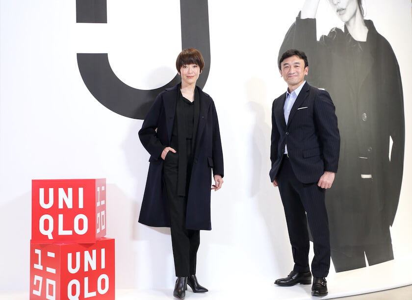 宮沢りえが「ユニクロ」とジル・サンダーのコラボコレクション「+J」の