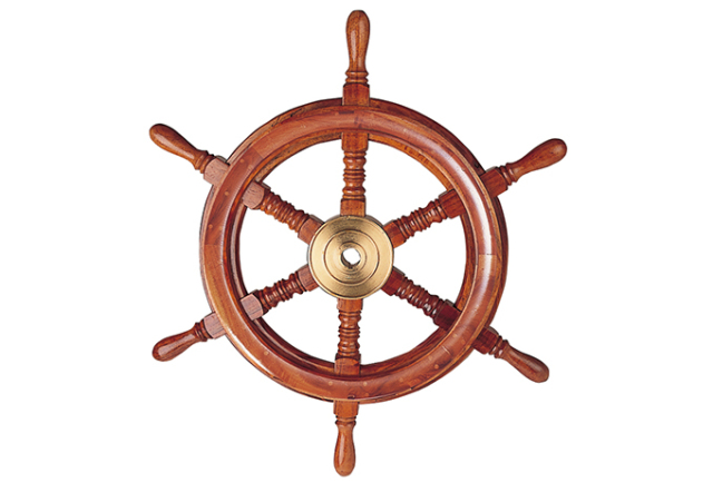 装飾用舵輪 φ600mm 61542