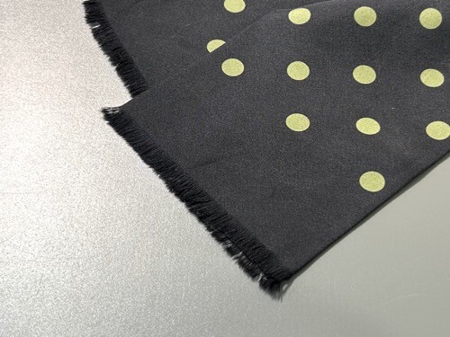 SILK TWILL POLKA DOT TIE SCARF - SELECT EYE COMPANY：セレクトアイ
