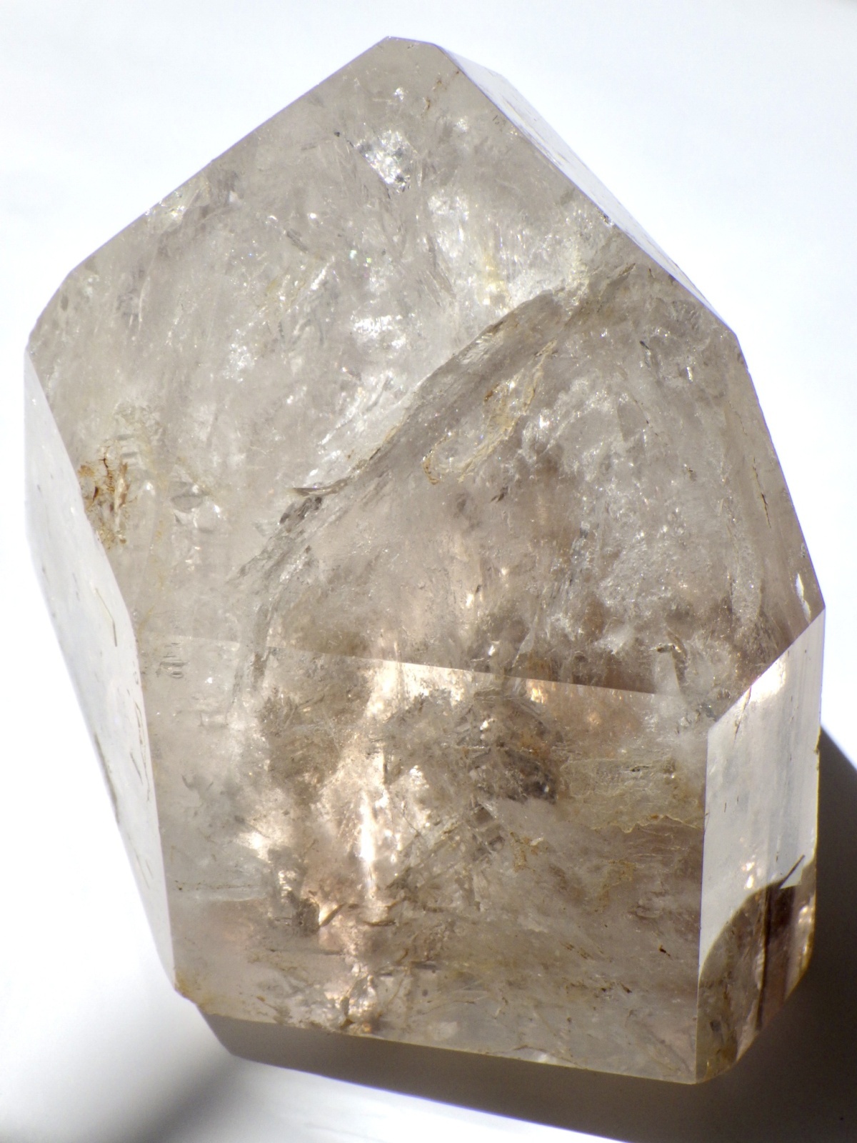 マダガスカル産水入り水晶ポイント大 - セルフクリエイション