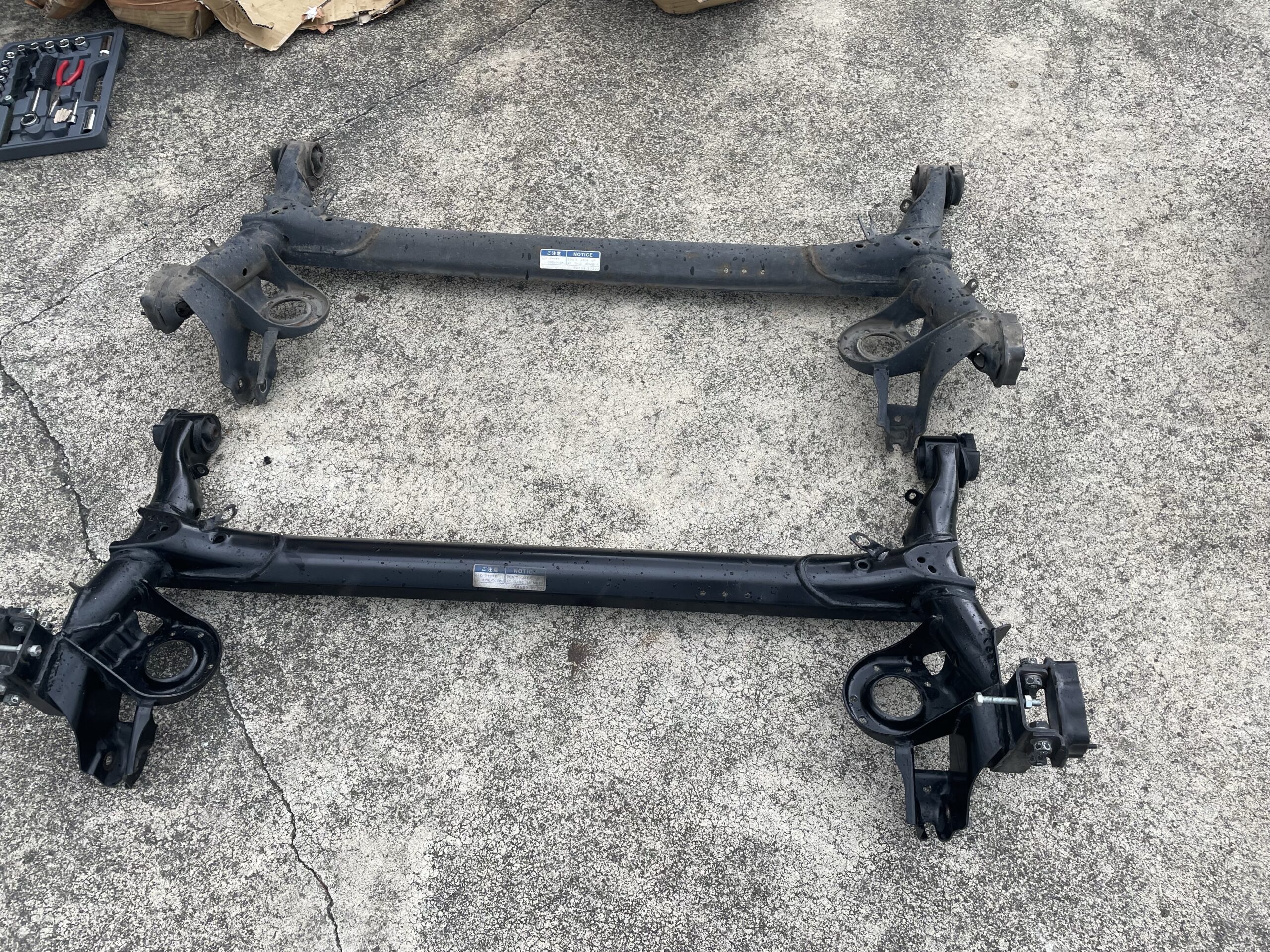 セレスティア ダイハツL375sアクスル 7度固定 セレスティア ダイハツ