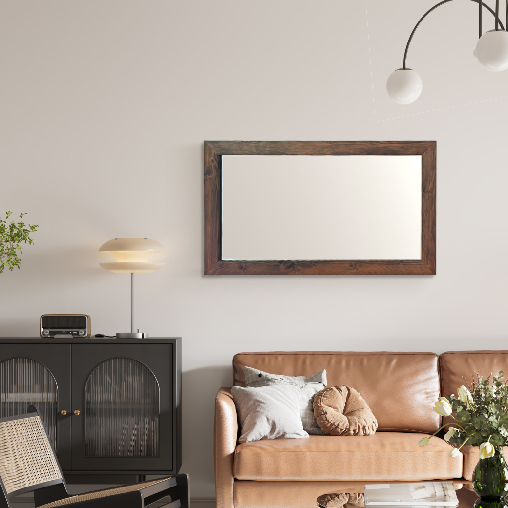 クロノスミラー W600×900 ウォールミラー 壁掛け 全身 鏡 アンティーク