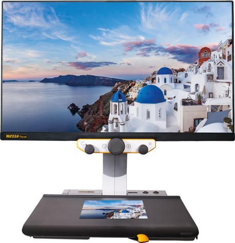 据置型拡大読書器 メゾ・フォーカス24｜システムギアビジョン