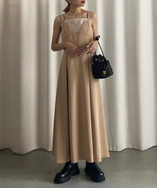 Mサイズ】CLIONE SLEEVE DRESS Ameri VINTAGE（アメリヴィンテージ）の