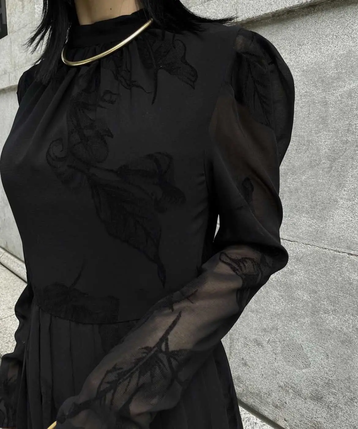 Mサイズ】UND CALLA FLOCKY DRESS Ameri VINTAGE（アメリヴィンテージ