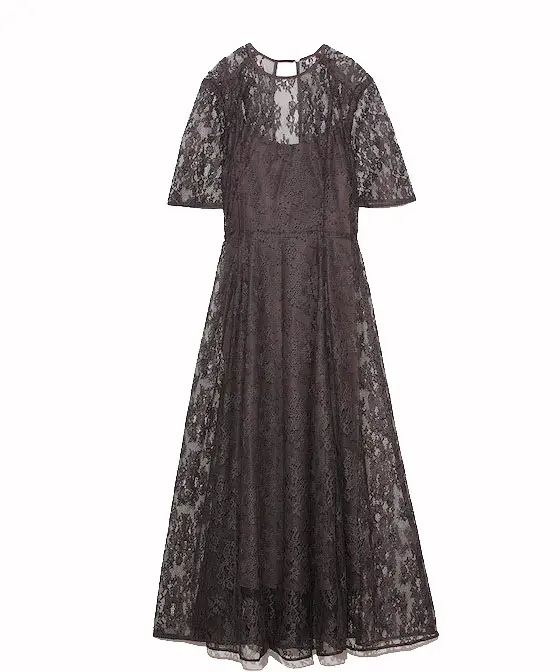 1サイズ】リーフレースパイピングドレス FRAY I.D（フレイアイディー