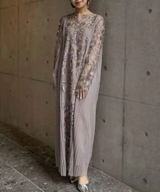 Mサイズ】エスニックサイドプリーツドレス niana（ニアナ）のレンタル