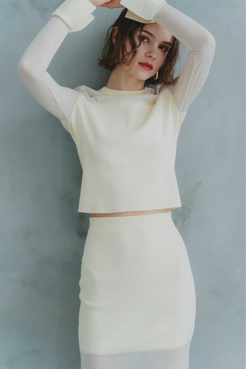 sheer line tops – shéller / シェリエ