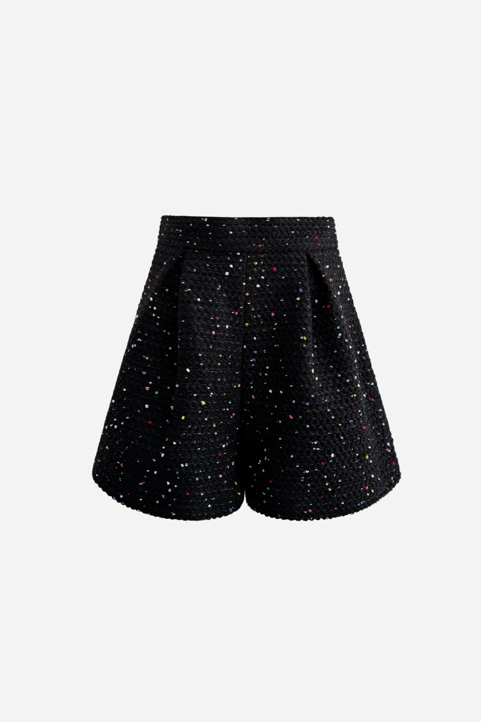 Dot tweed zip short pants – shéller / シェリエ