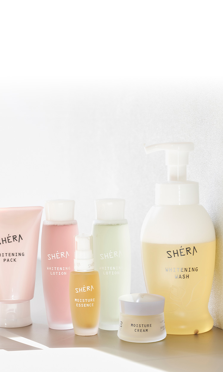 基礎化粧品 | SHERA -シェラバートン- 真の美しさと健康のために