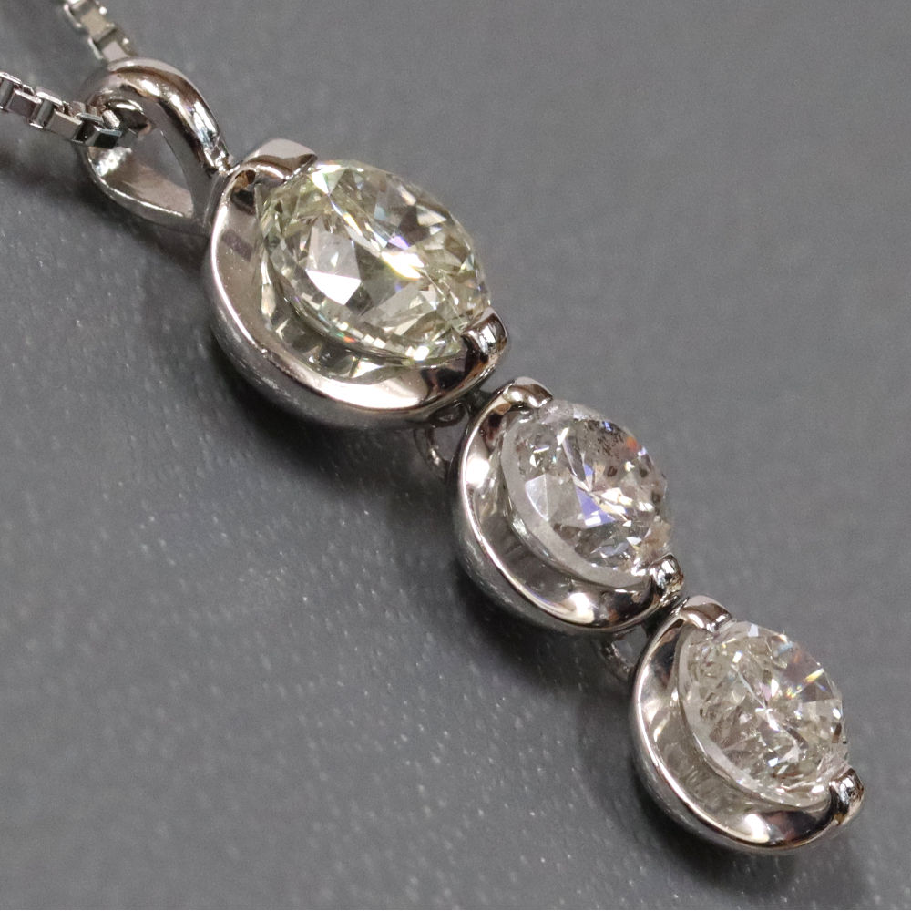 ジュエリー・アクセサリー ノーブランド Pt900/850ダイヤモンド