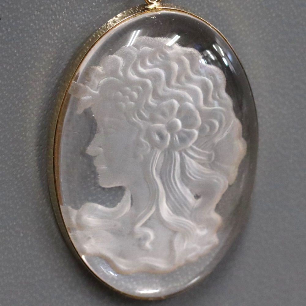 ジュエリー・アクセサリー ノーブランド K18水晶ペンダントトップ 11.2g