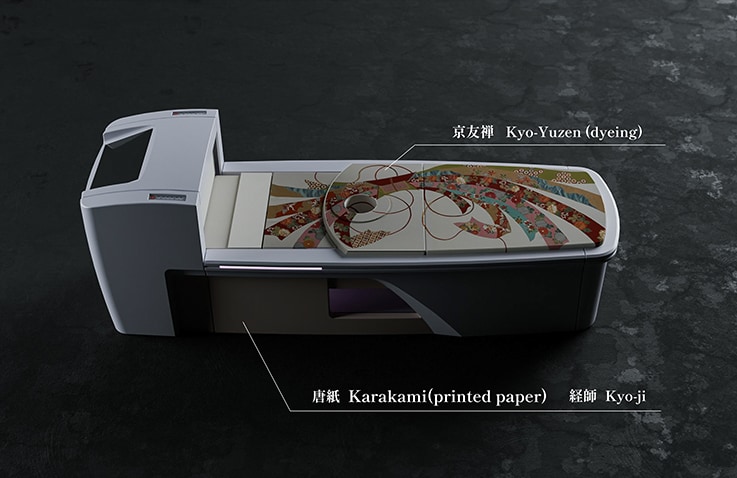 Shimadzu Instruments Decorated with Kyoto's Traditional Craft Arts