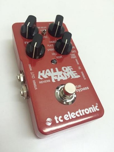 エフェクター】tc electronicから今や定番のあのリバーブ、やっと入荷