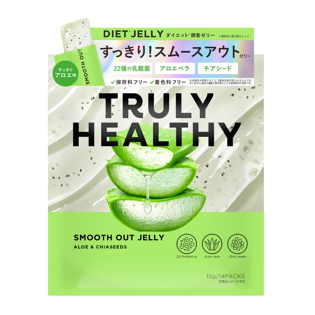 新谷酵素 TRULY HEALTHY スムースアウトゼリー さっぱりアロエ味 14包