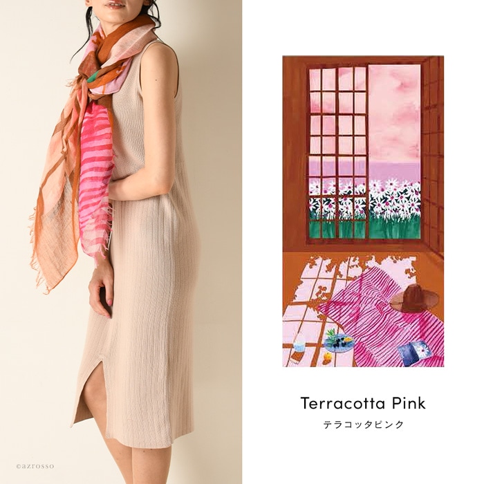 1枚で簡単おしゃれが成立。イヌイエディションズ の大判ストール