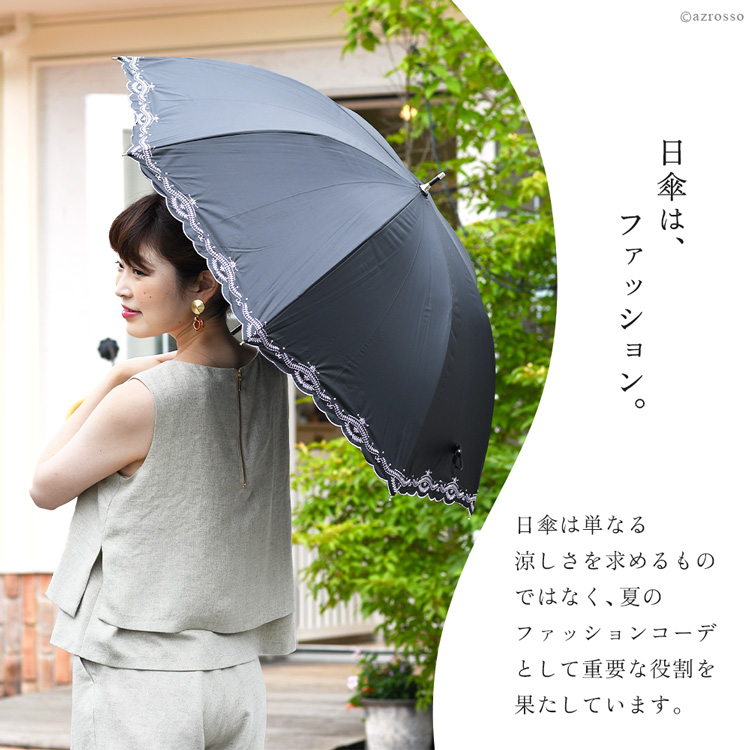 ボルダーワッペン レース刺繍日傘の通販｜Malagavaria マラガバリア
