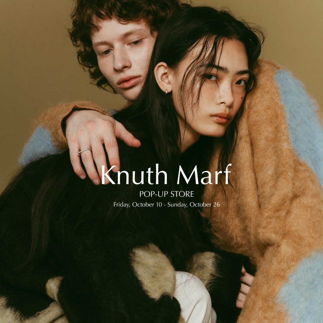 心地よい響きを身に纏い新たな世界へ旅立つ〈Knuth Marf〉2025 Autumn POP-