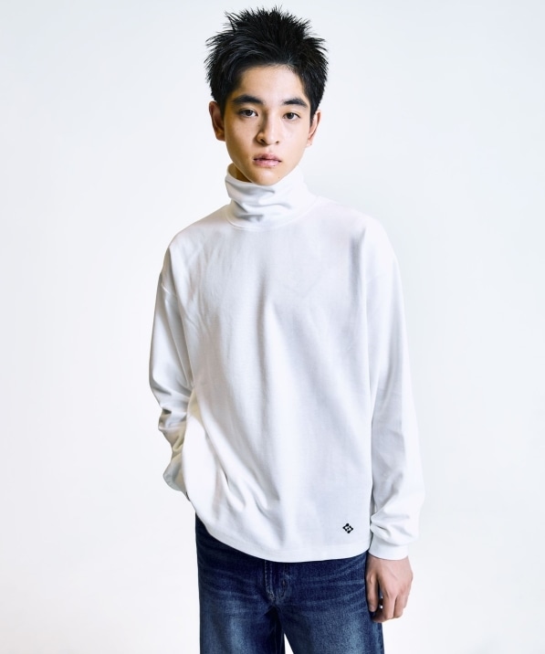 City Ambient Products: フライス タートルネック ロングスリーブ T