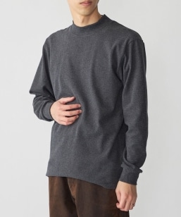 SHIPS any: クリア ダンボール セミモックネック カットソー