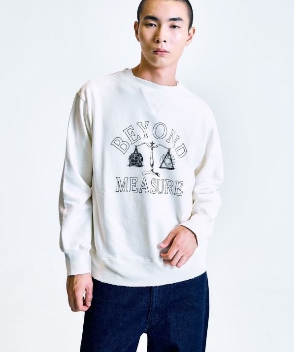 City Ambient Products: ダメージ グラフィック プリント スウェット