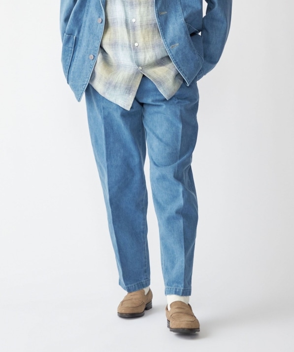 Southwick: Gate Label デニム イージー 1プリーツ パンツ｜ SHIPS