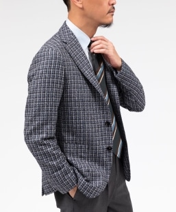 TAGLIATORE: コットン メッシュ グレンチェック ジャケット｜ SHIPS