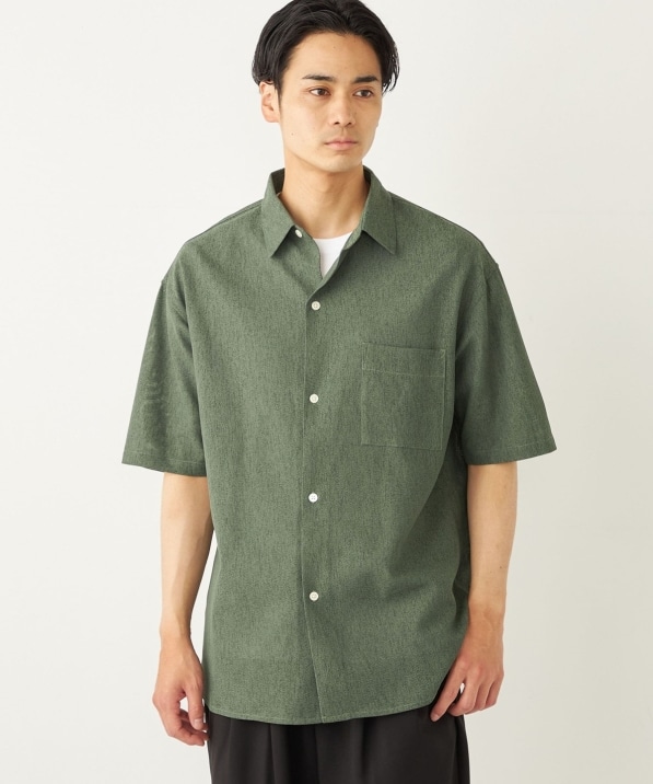 SHIPS Colors:〈洗濯機可能〉ジャージー ショートスリーブ シアー