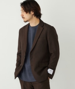 SHIPS Colors:T/W ツイード ノーカラー ジャケット(セットアップ対応