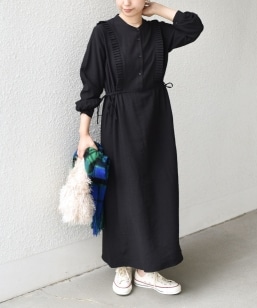 SHIPS any:〈洗濯機可能〉キャンブリック Aライン フリル シャツ