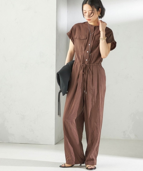 手洗い可能〉ダブル ポケット ミリタリー オールインワン｜ SHIPS 公式