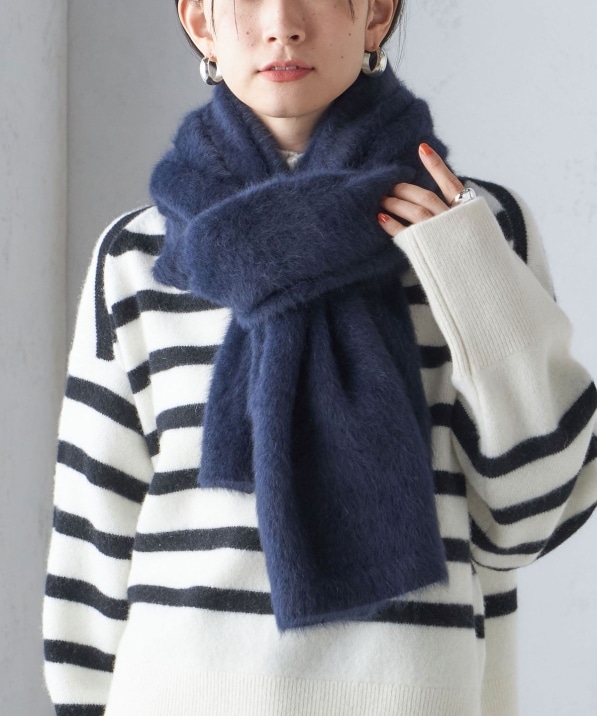 手洗い可能〉フォックス ニット ストール｜ SHIPS 公式サイト