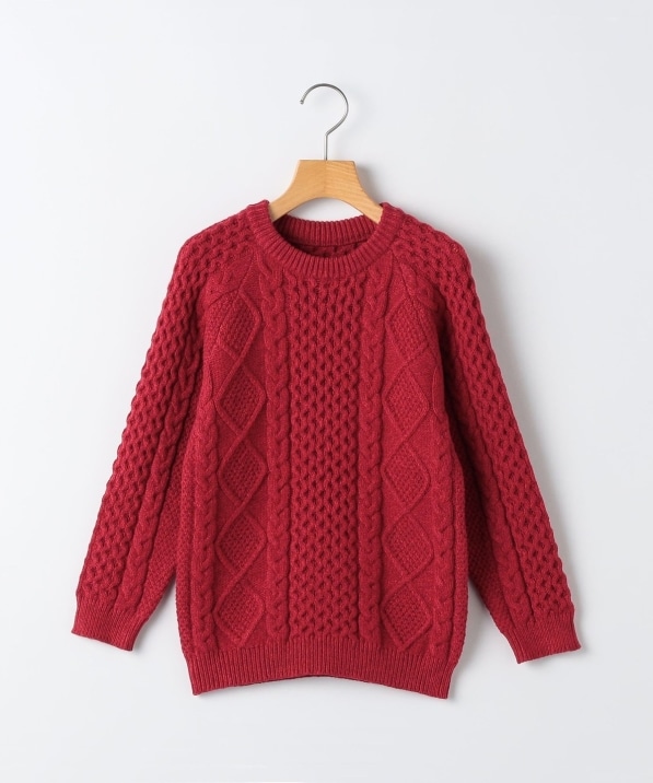 SHIPS KIDS:80～90cm /〈洗濯機可能〉ケーブル ニット｜ SHIPS 公式サイト