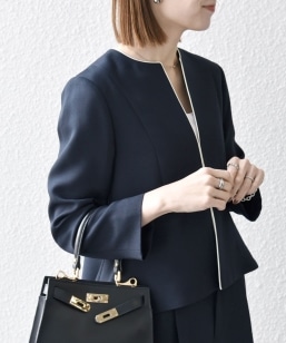 一部追加予約》SHIPS any:〈洗濯機可能〉ダブルクロス Aライン シャツ