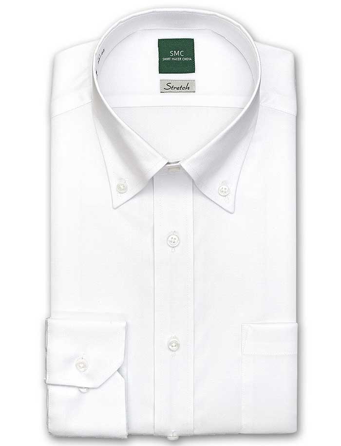 ワイシャツ ホワイト ドビーオックスフォード 吸水速乾 SMC| CHOYA