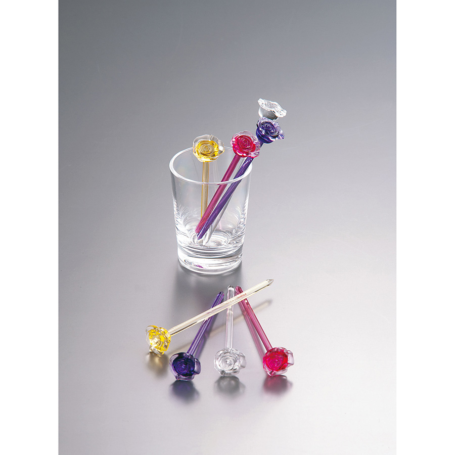 フルーツピック ローズ 8本セット DIMS201 Lサイズ - 調理器具のSHOKUBI