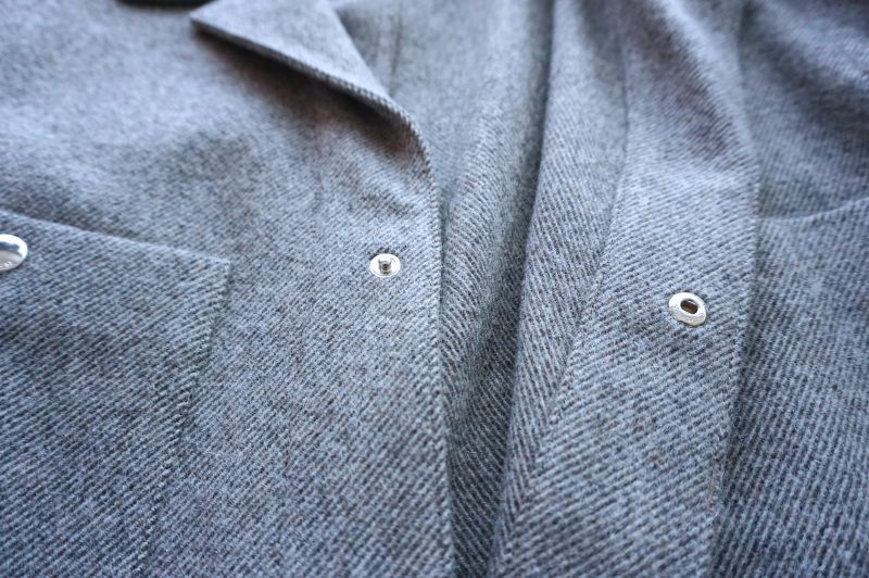 HEUGN ユーゲン Ellen COAT017 フランネルカバーオールジャケット - ERAA