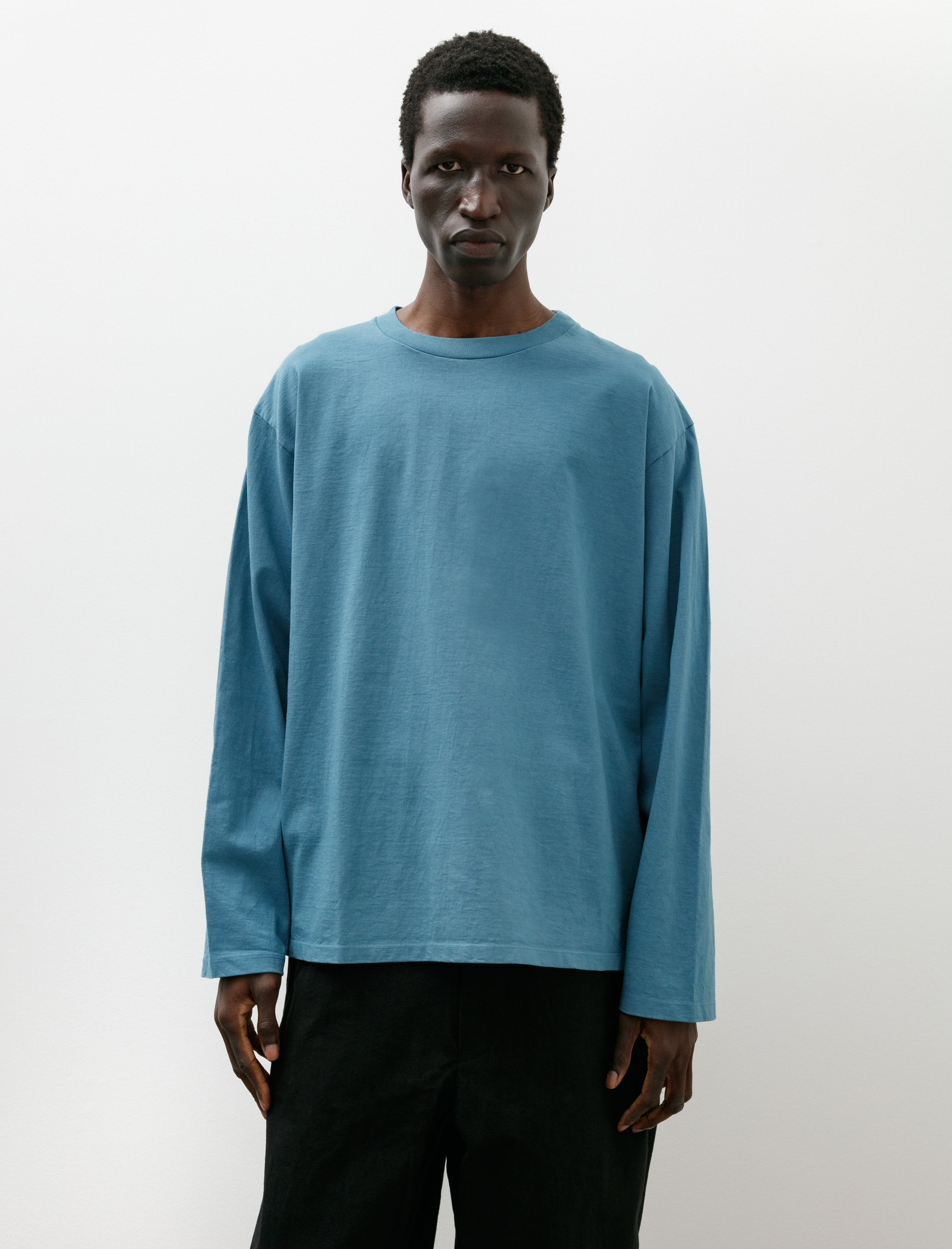 MAN-TLE R19 T-Shirt-3 Big T-Shirt Long Sleeve Aqua – Neighbour