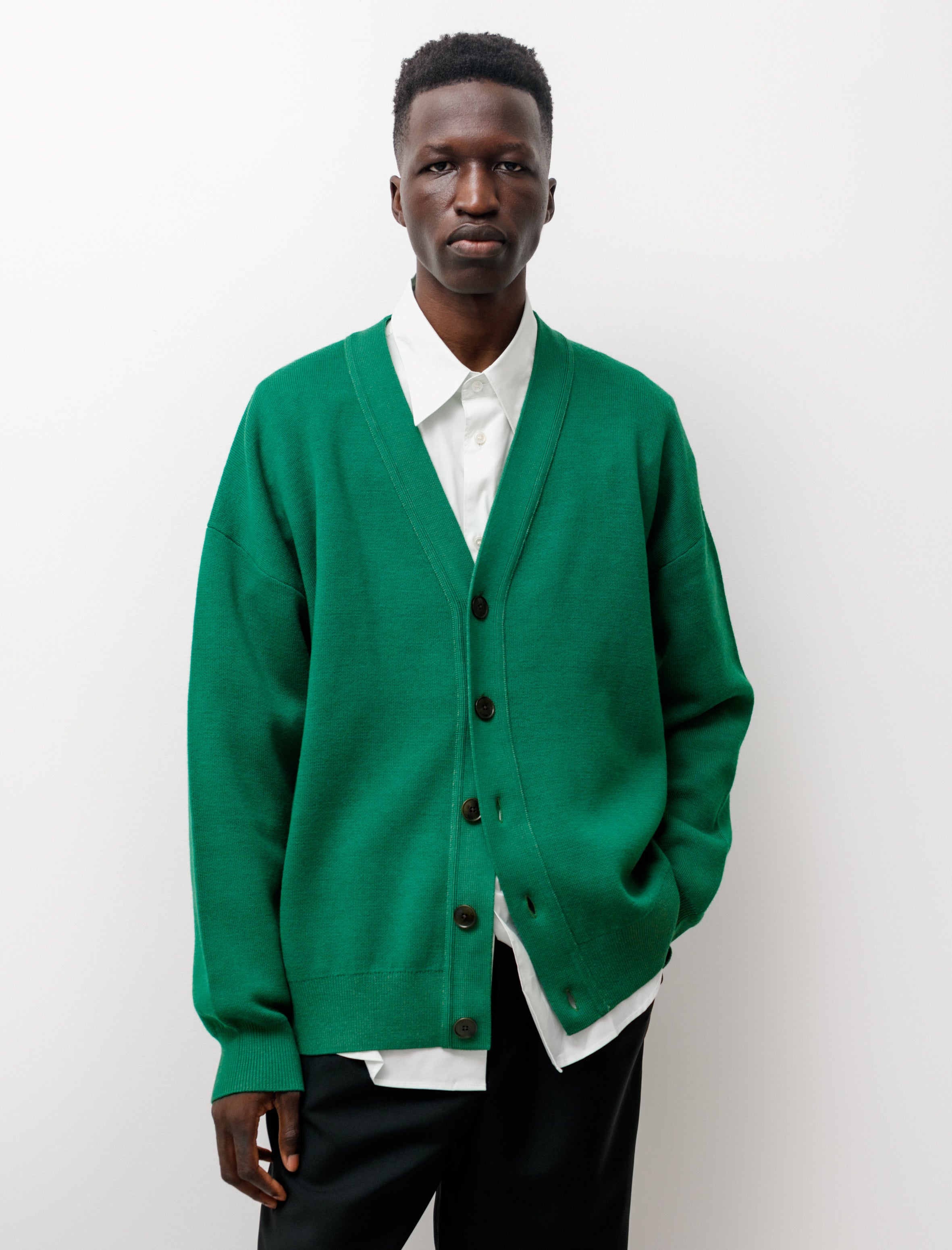 Acne Studios Cardigan Electric Green – Neighbour