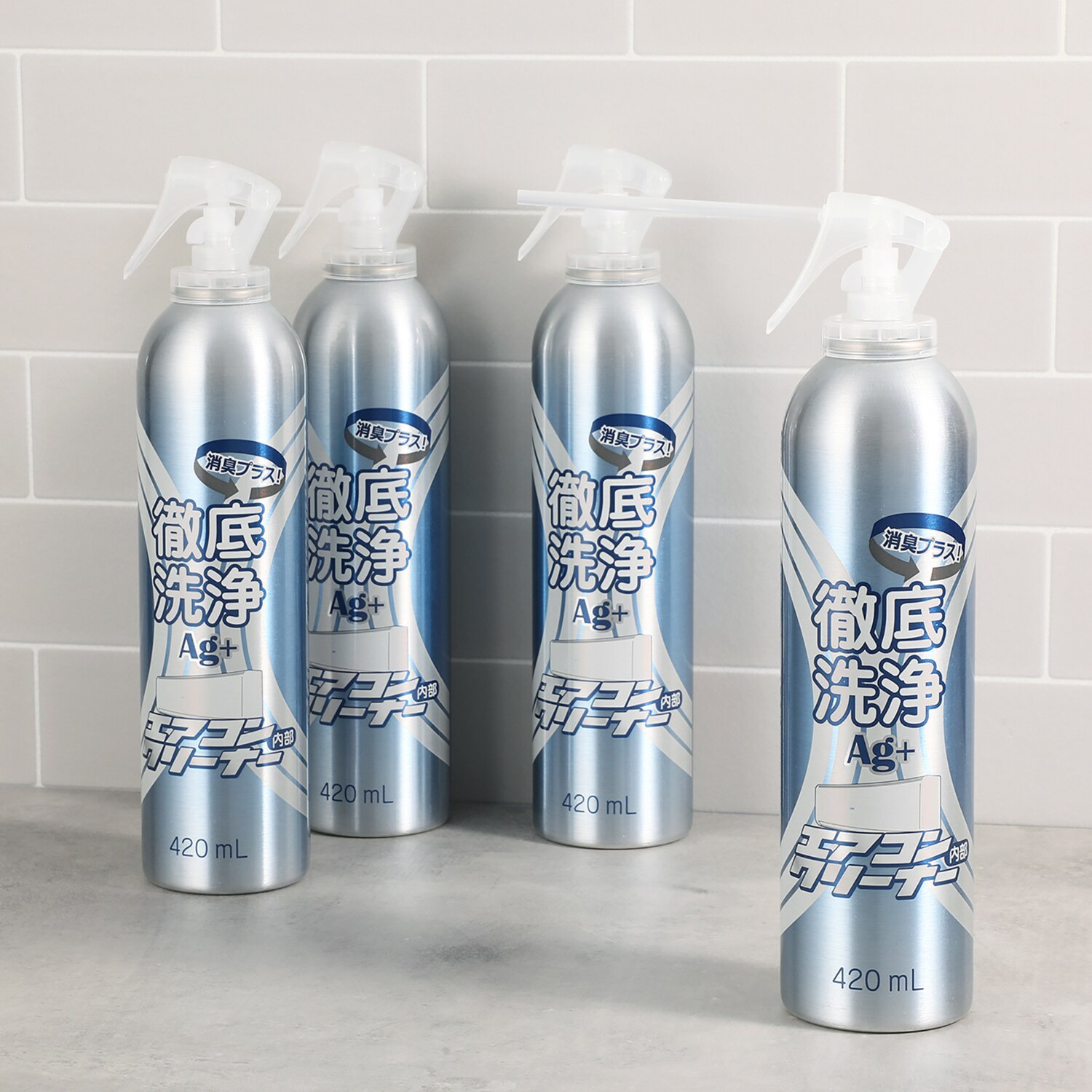 4本セット＞ エアコンクリーナー Ag消臭プラス - ショップチャンネル
