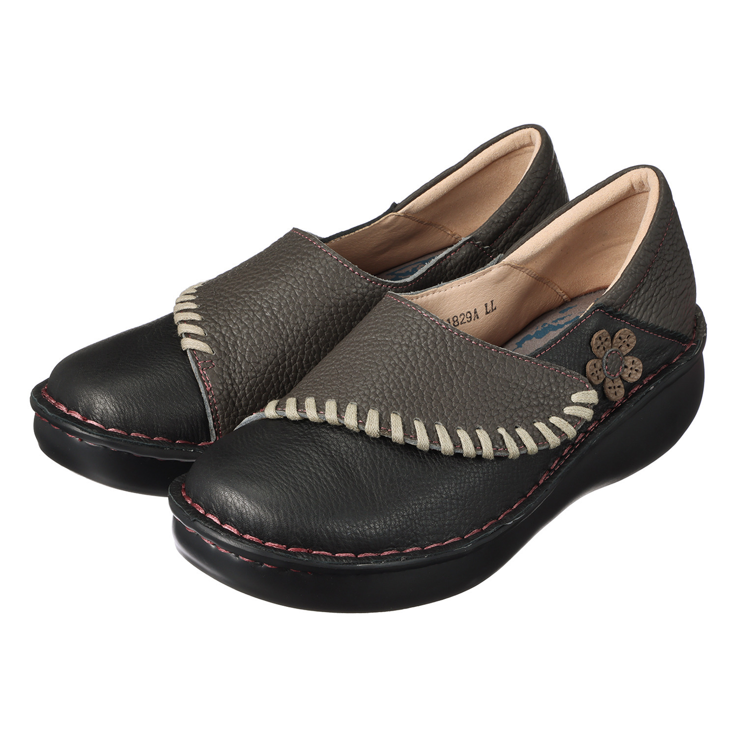 エスタシオン 牛革 面ファスナーシューズ- ショップチャンネル